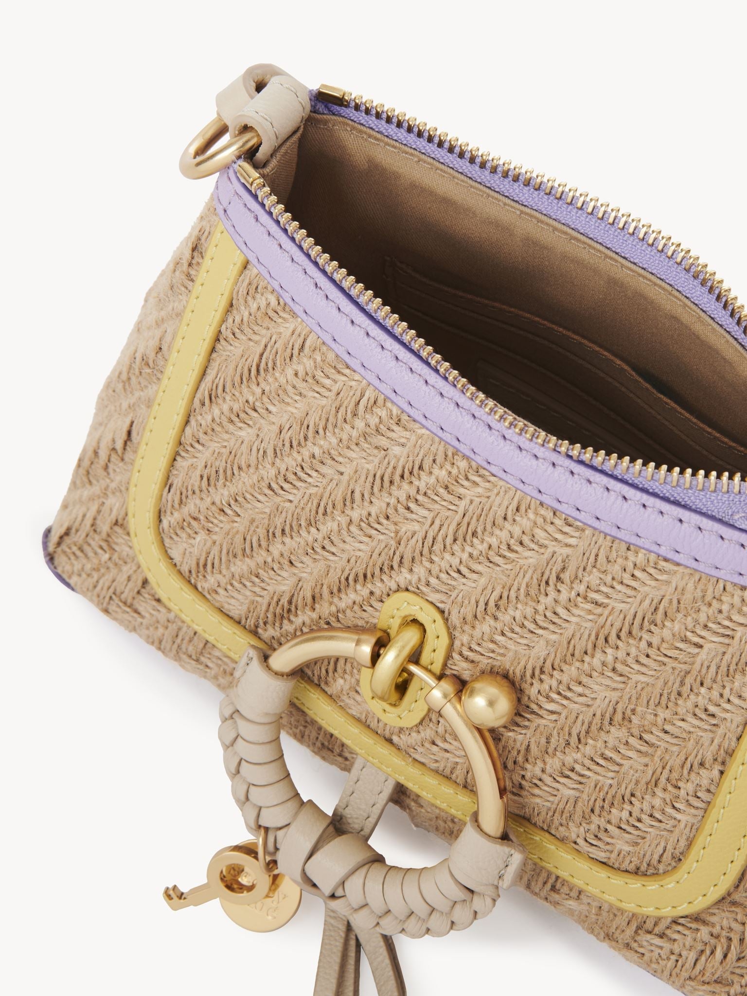 Mini sac Joan - Beige Paille