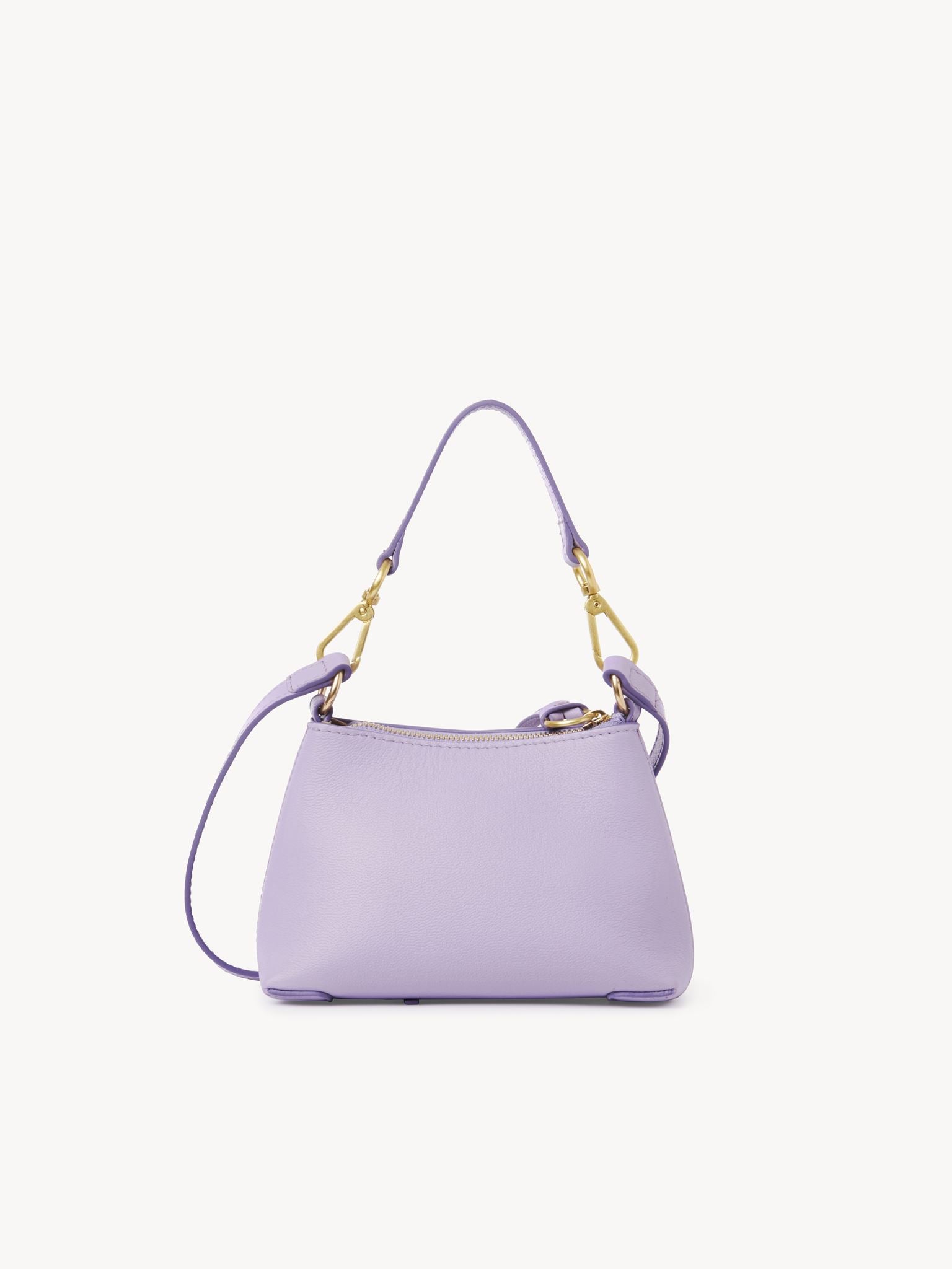 Mini sac Joan en cuir - Brise Lilas