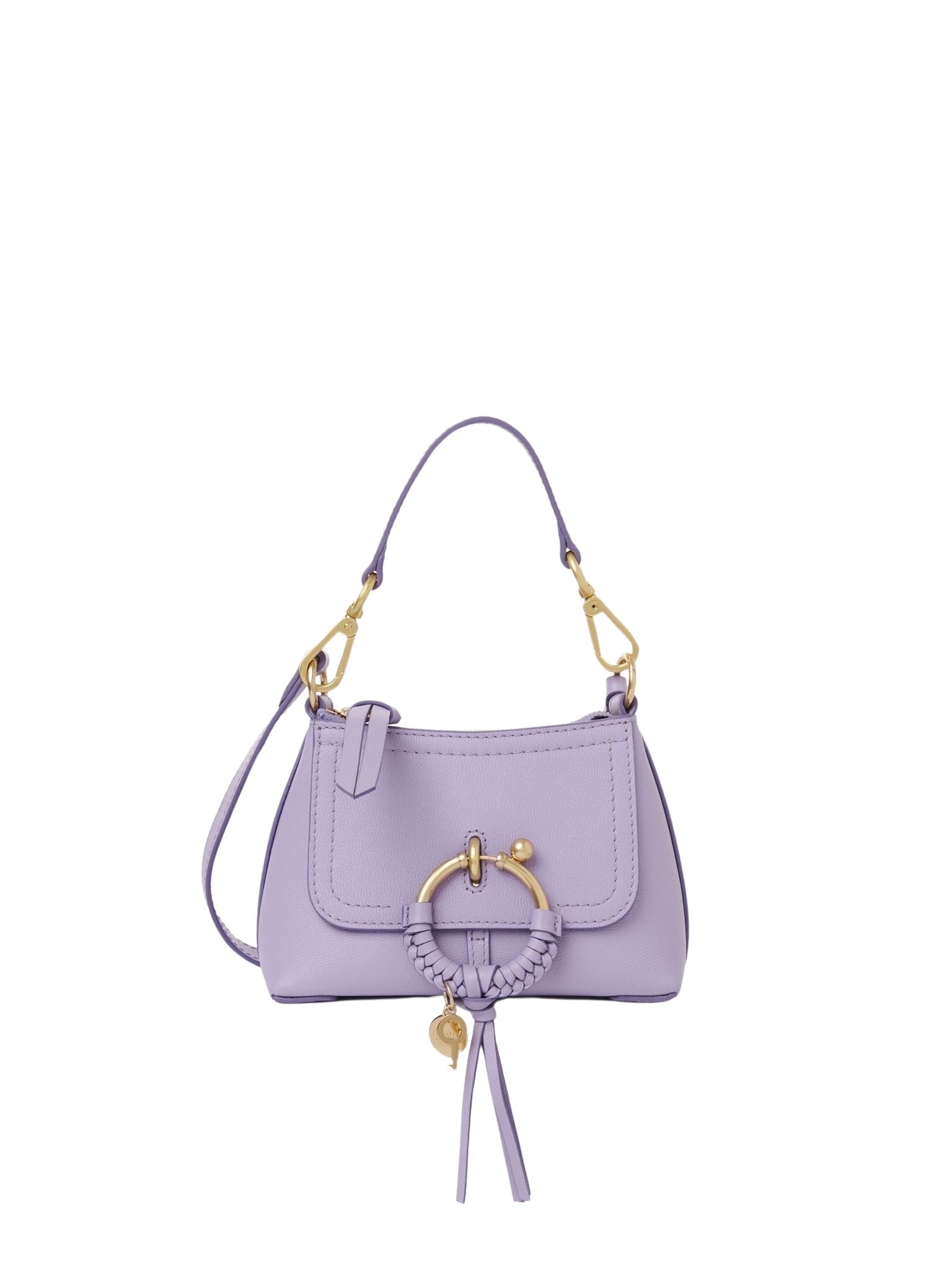 Mini sac Joan en cuir - Brise Lilas