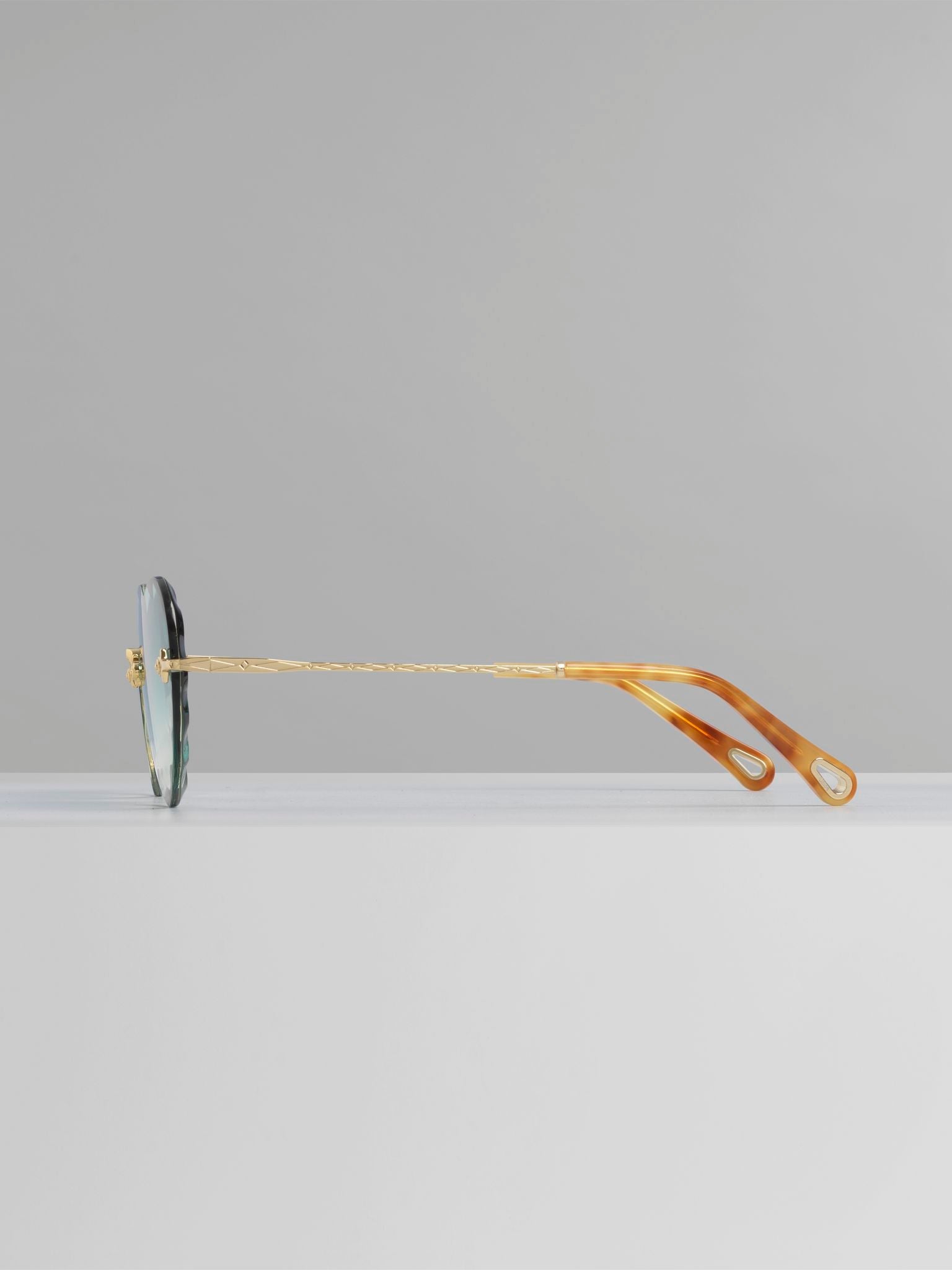 Lunettes de soleil Rosie - Gold Grad Turquoise