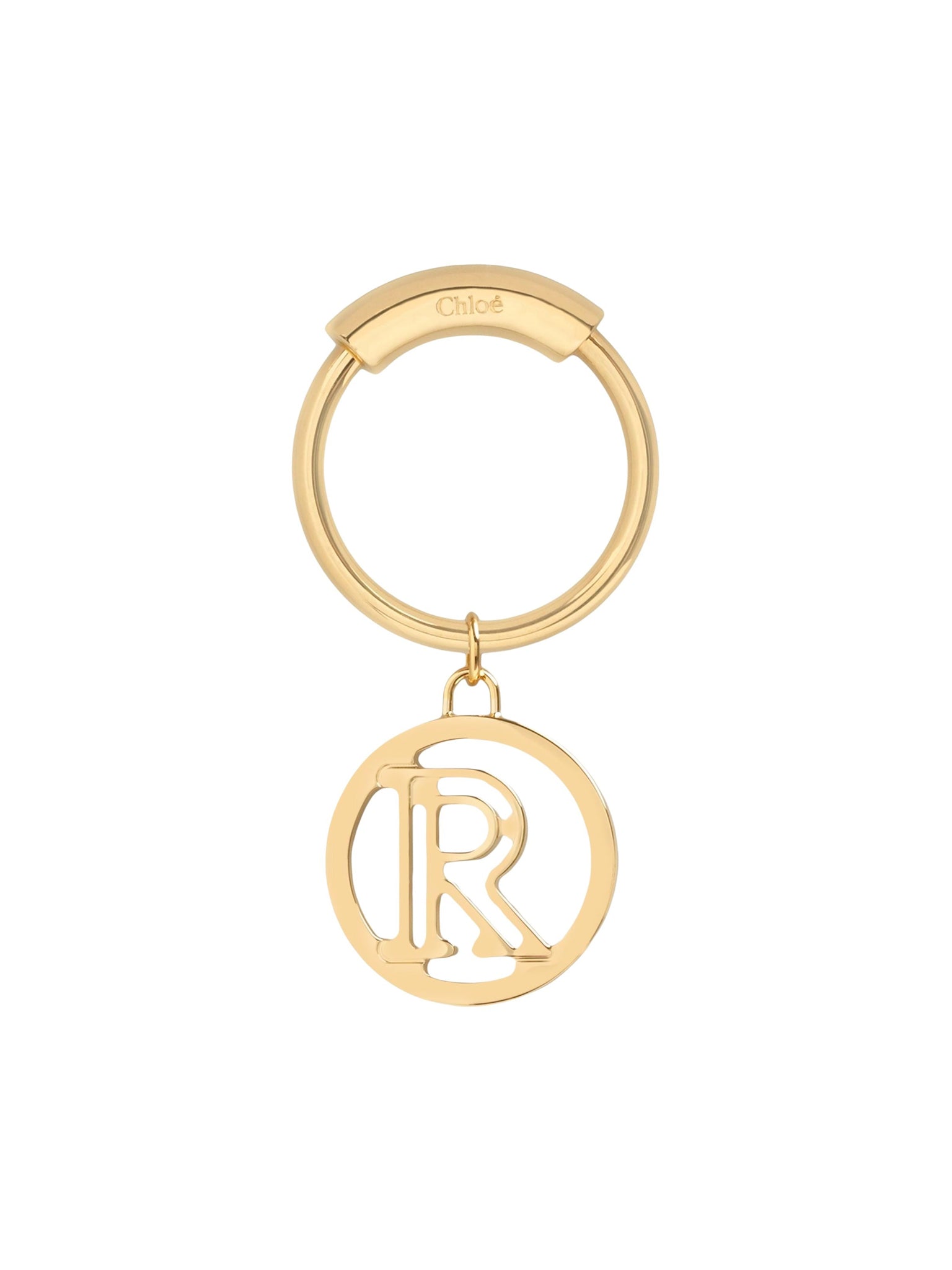 Charms Alphabet Chloé en laiton - Gold R