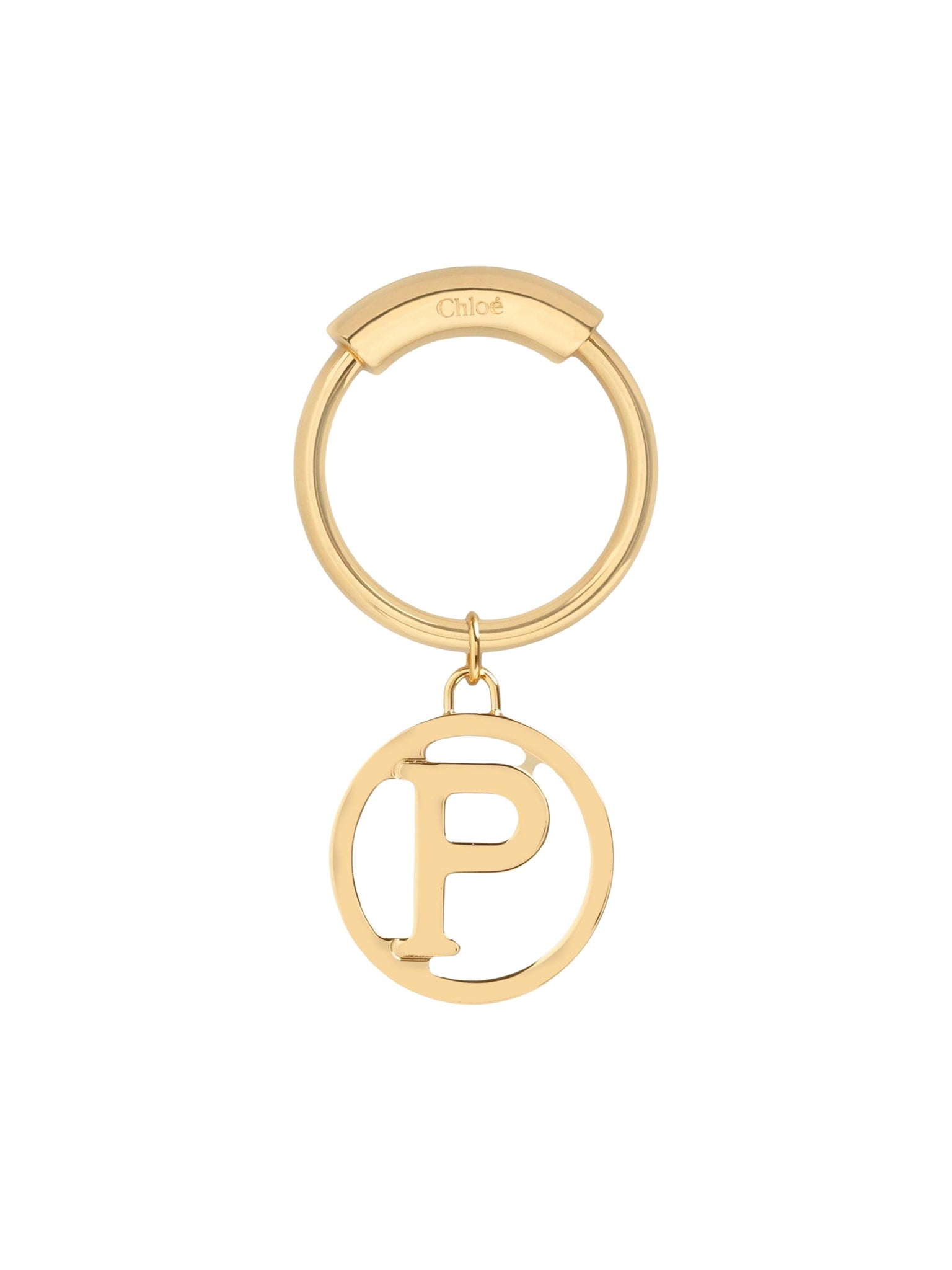 Charms Alphabet Chloé en laiton - Gold P