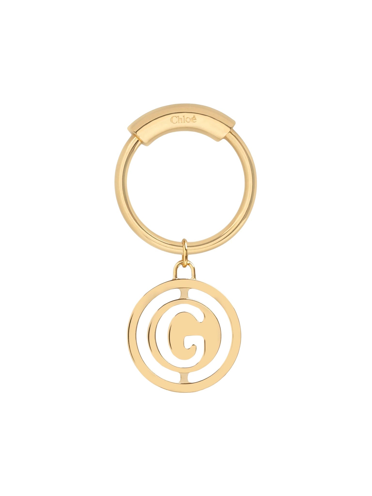 Charms Alphabet Chloé en laiton - Gold G