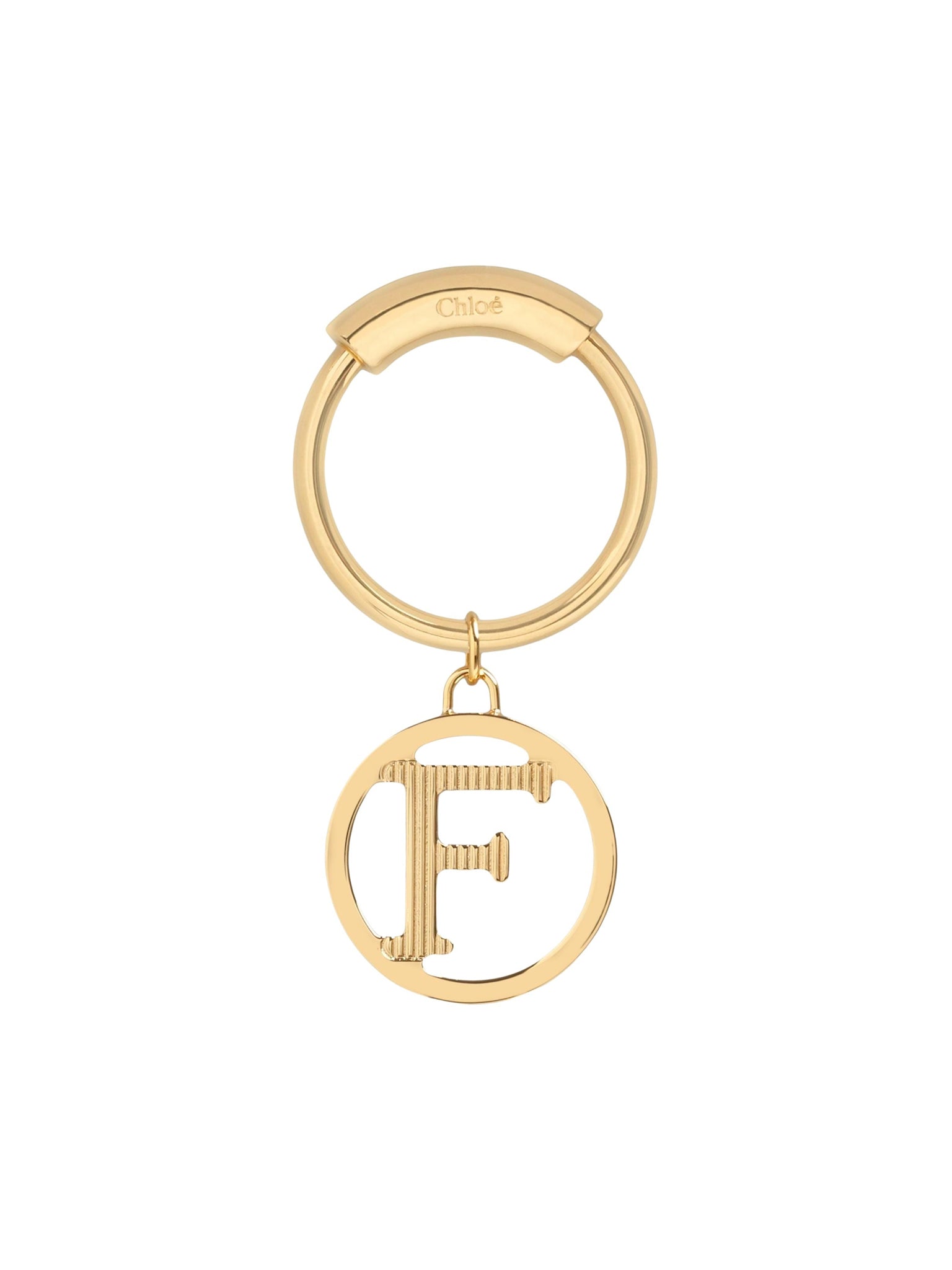 Charms Alphabet Chloé doll en laiton - Gold F