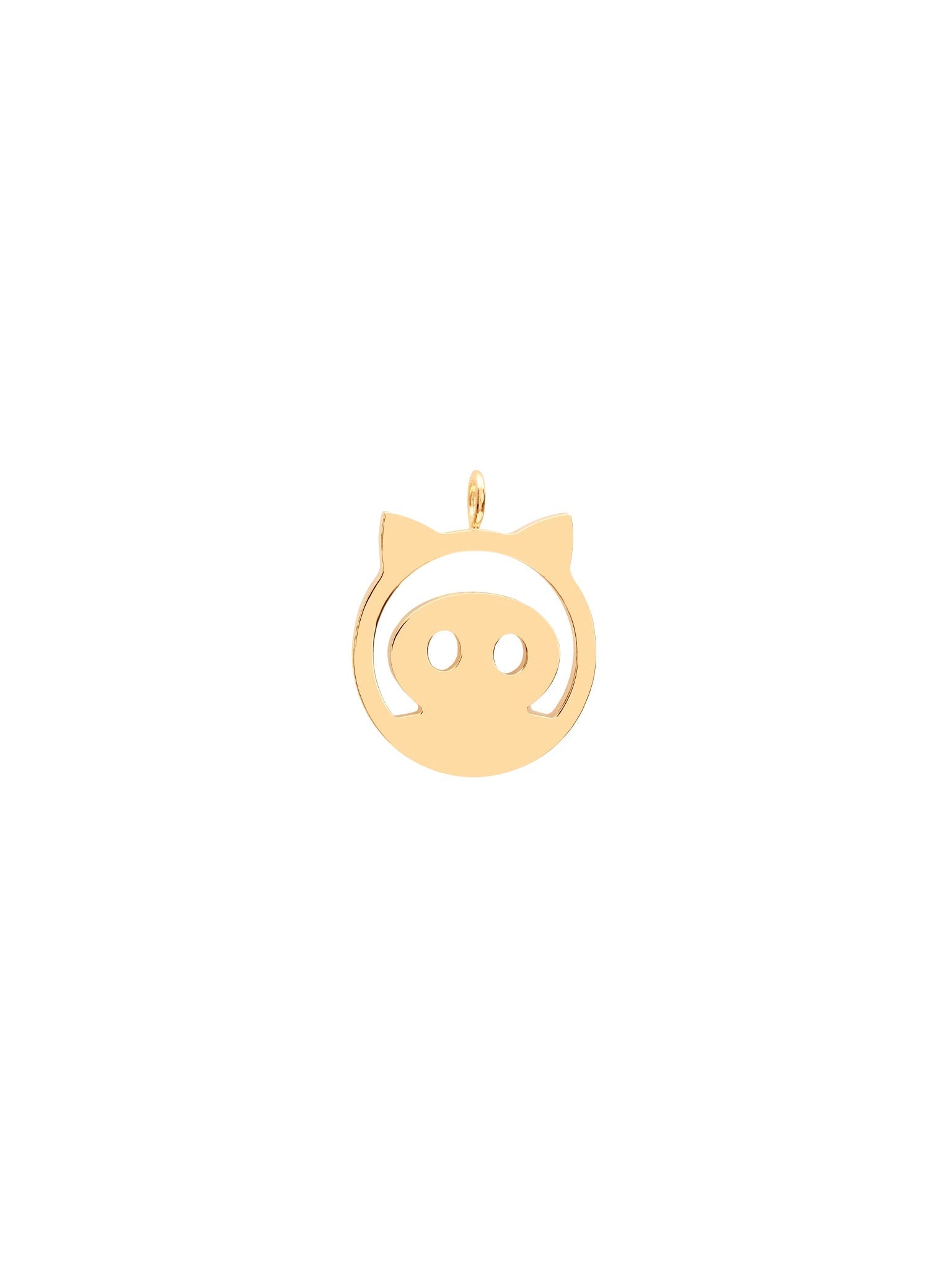 Charms pour portefeuille de sac Alphabet en laiton - Gold Peggy