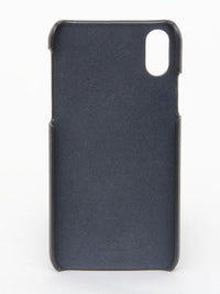 Coque iPhone X en cuir - Full Blue
