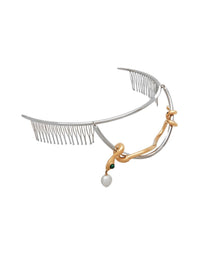 Bandeau Callie en laiton - Or & Argent