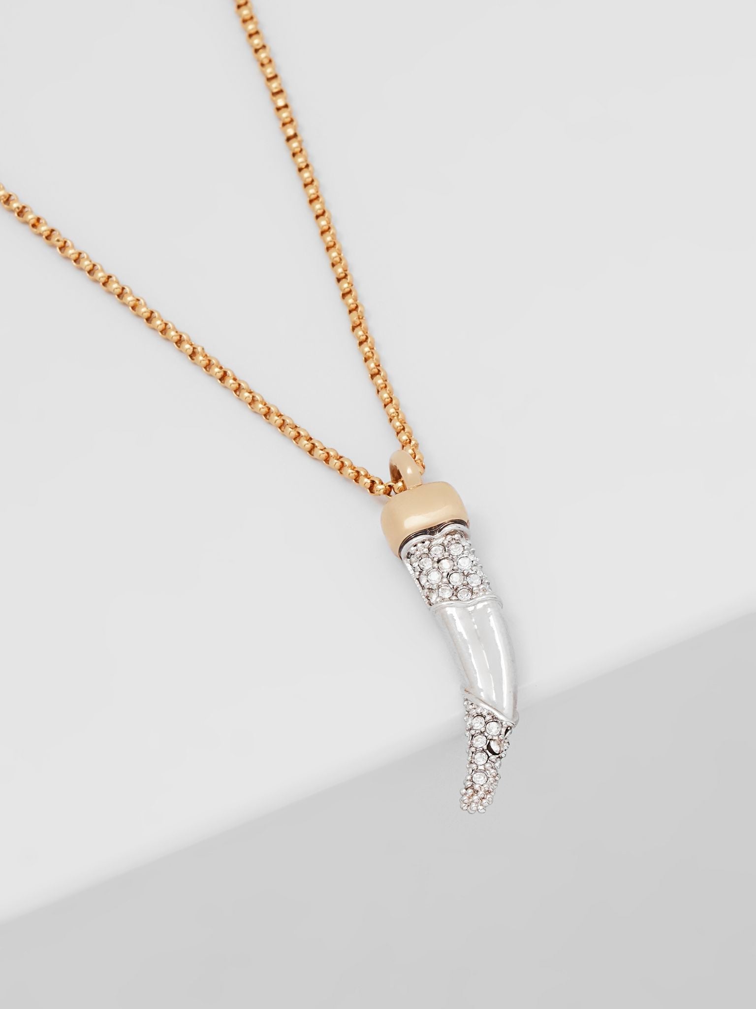 Collier Blake en laiton - Argent Or
