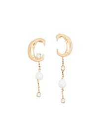 Boucles d’oreilles Darcey en laiton - Gold Color