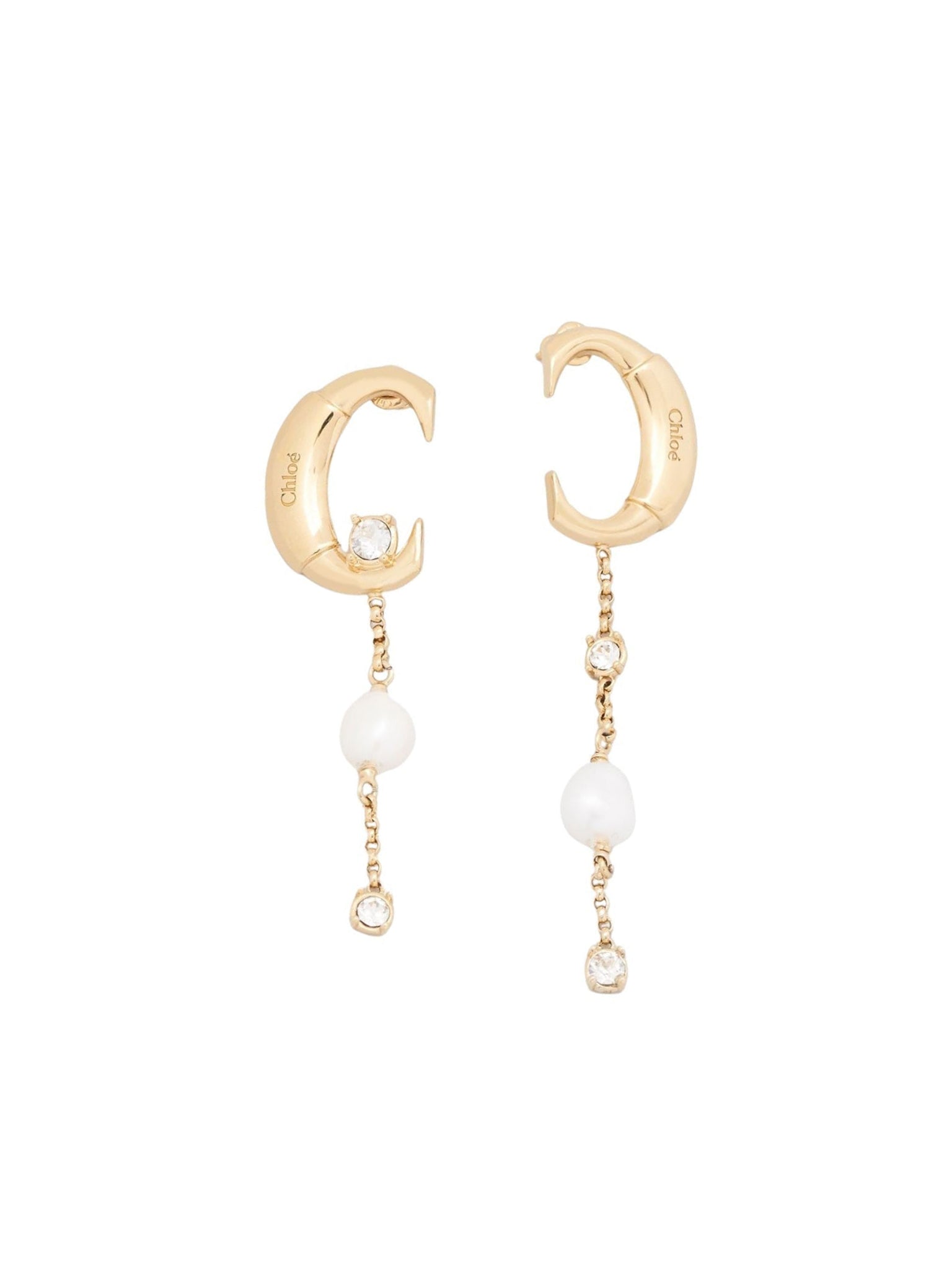 Boucles d’oreilles Darcey en laiton - Gold Color