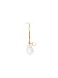 Bijou de lunettes en laiton et perle de culture - Pearl
