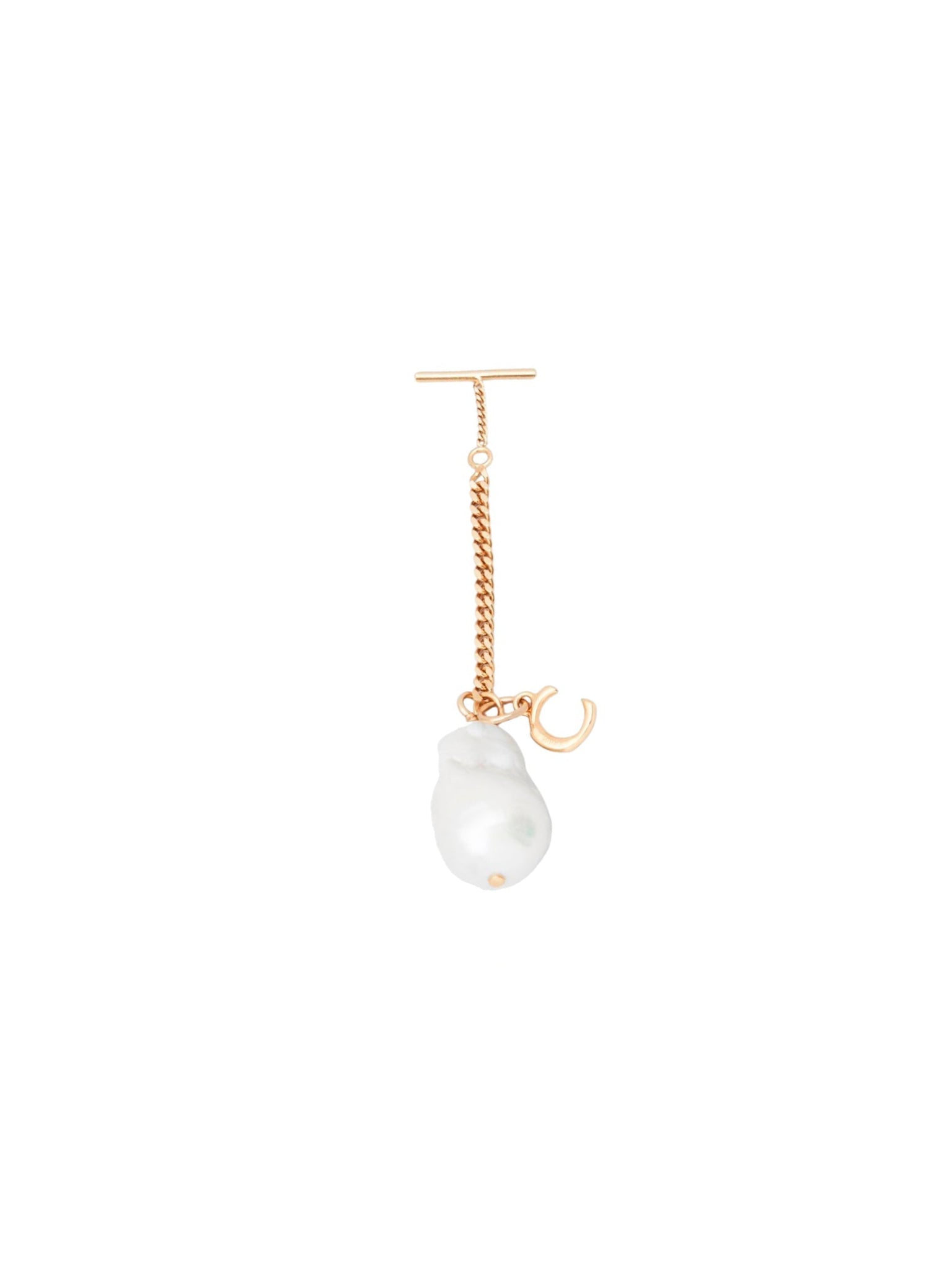 Bijou de lunettes en laiton et perle de culture - Pearl