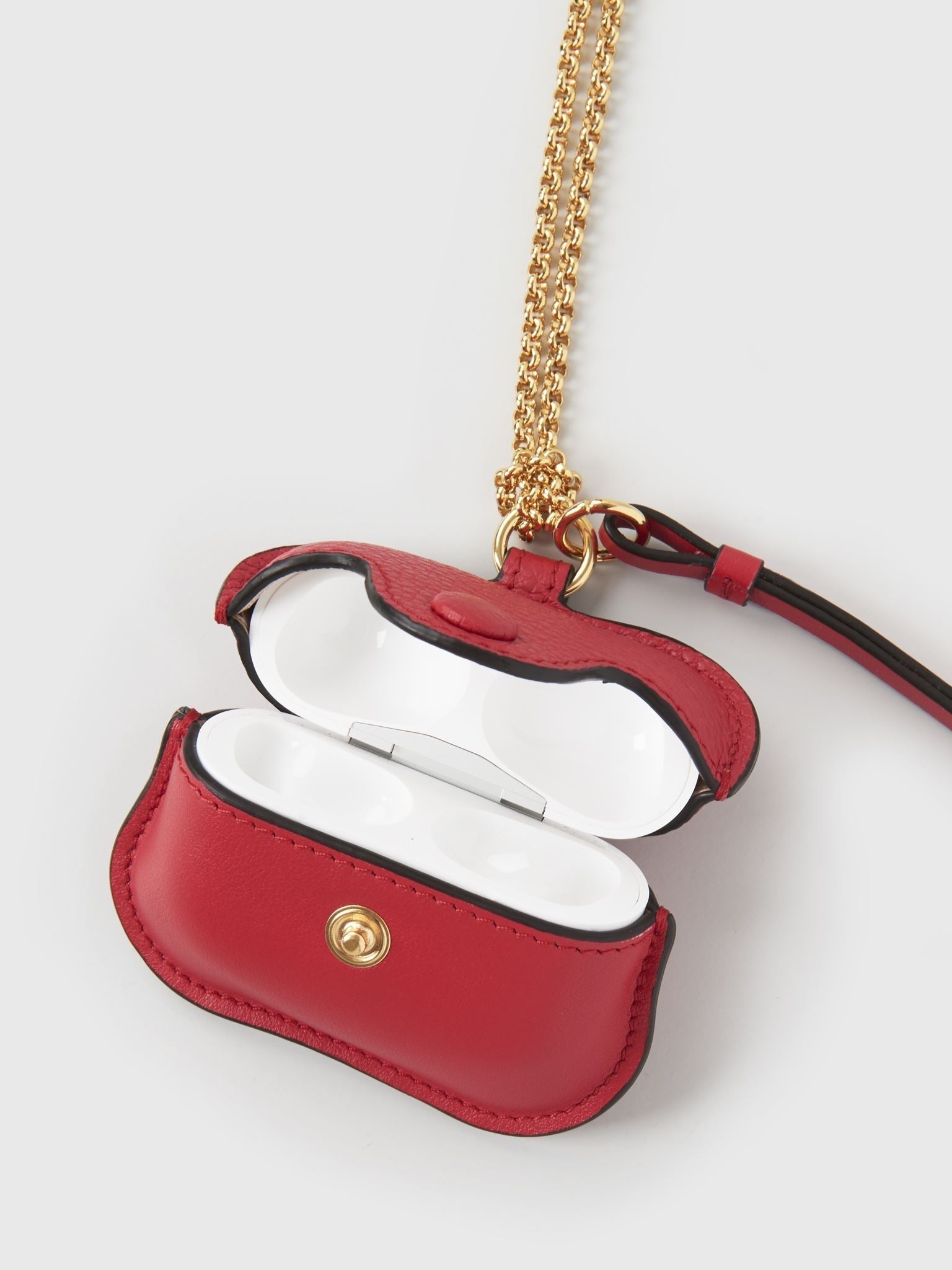 Étui pour Airpods Pro en cuir - Juicy Red