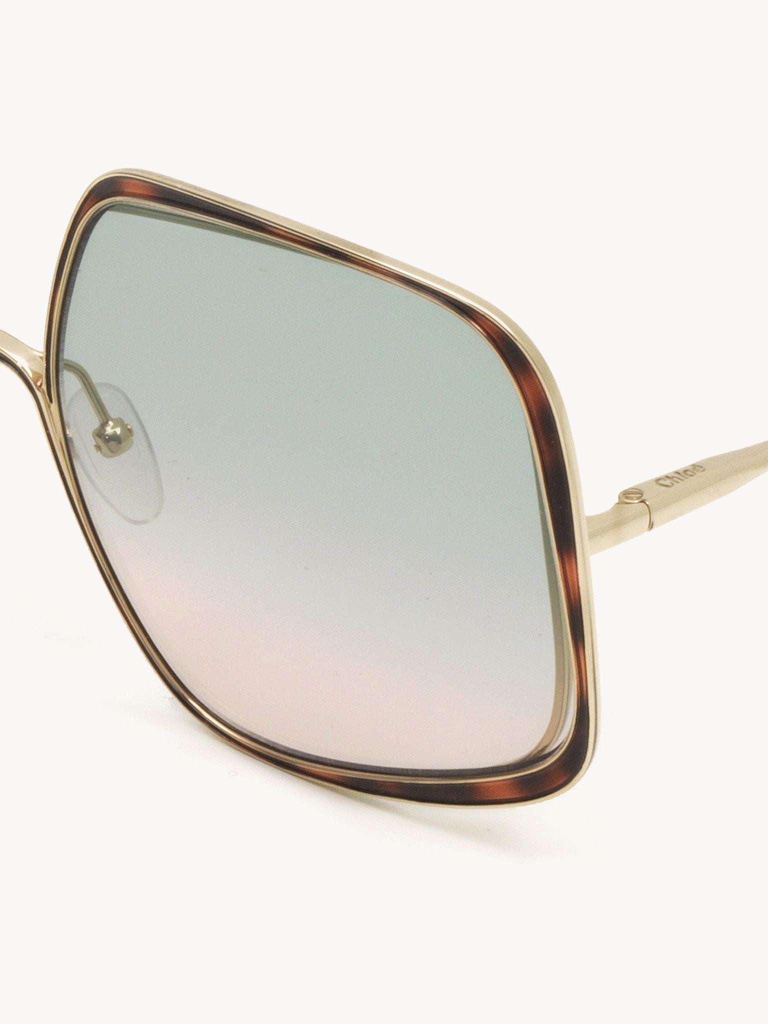 Lunettes de soleil Hanah - Rose Verte Havane