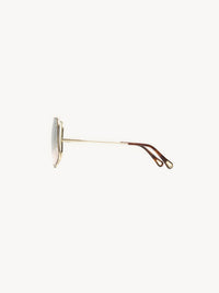 Lunettes de soleil Hanah - Rose Verte Havane