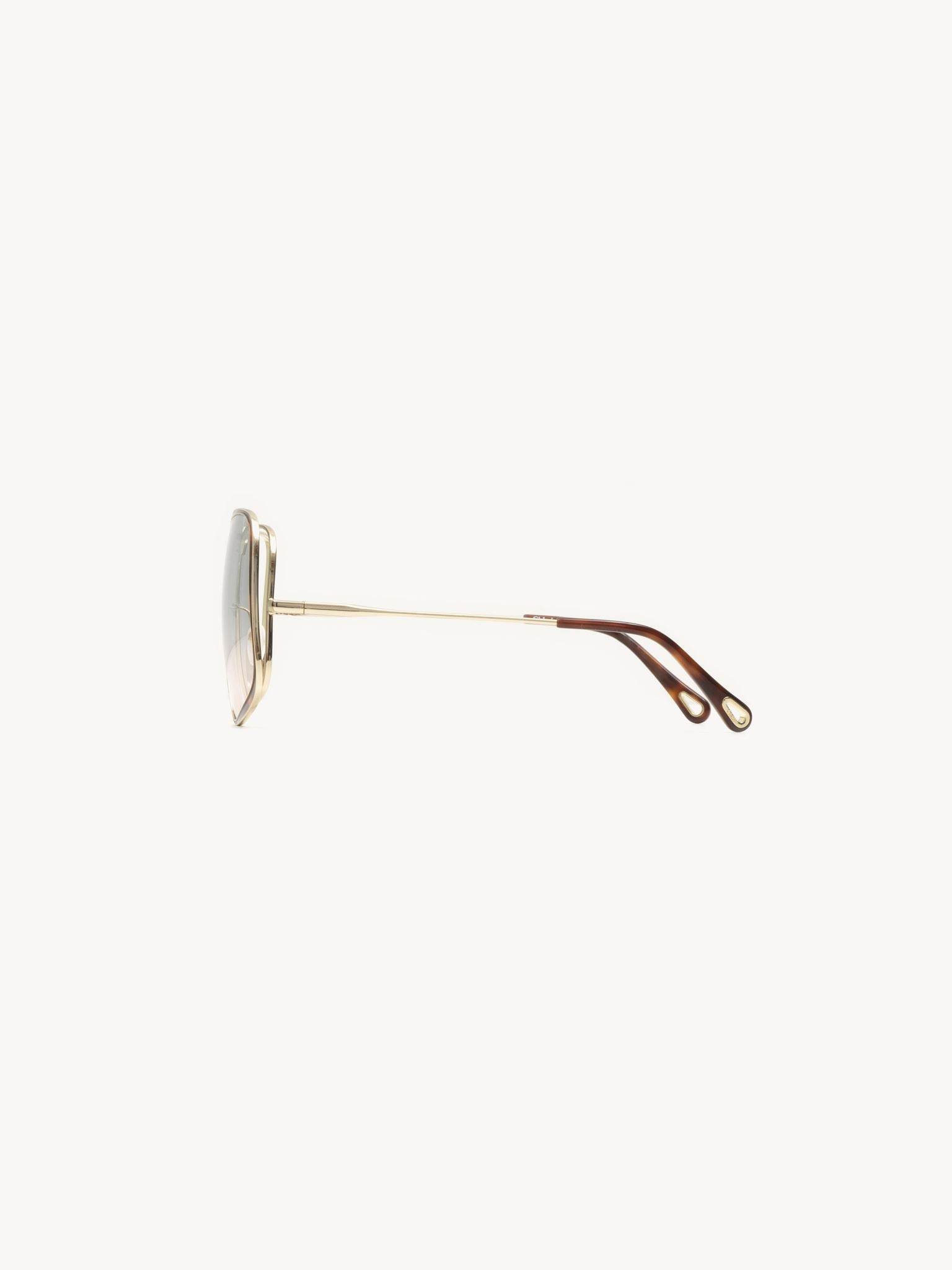 Lunettes de soleil Hanah - Rose Verte Havane