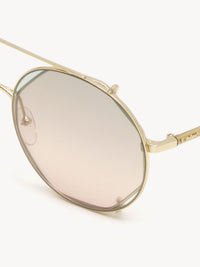 Lunettes de soleil Demi - Green To Rose