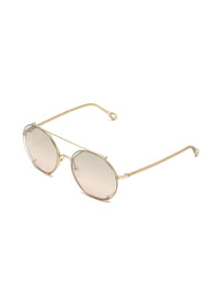 Lunettes de soleil Demi - Green To Rose