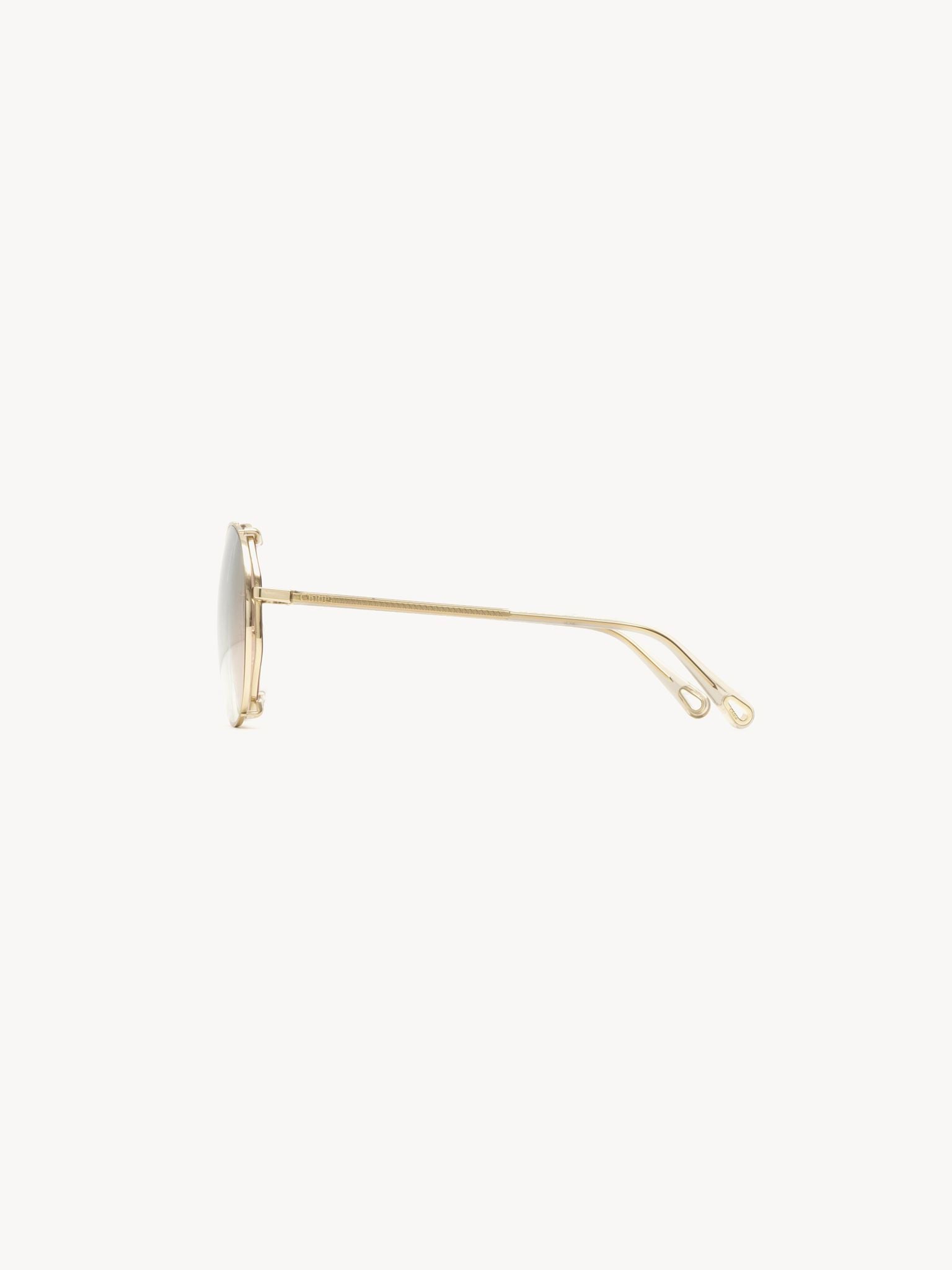 Lunettes de soleil Demi - Green To Rose