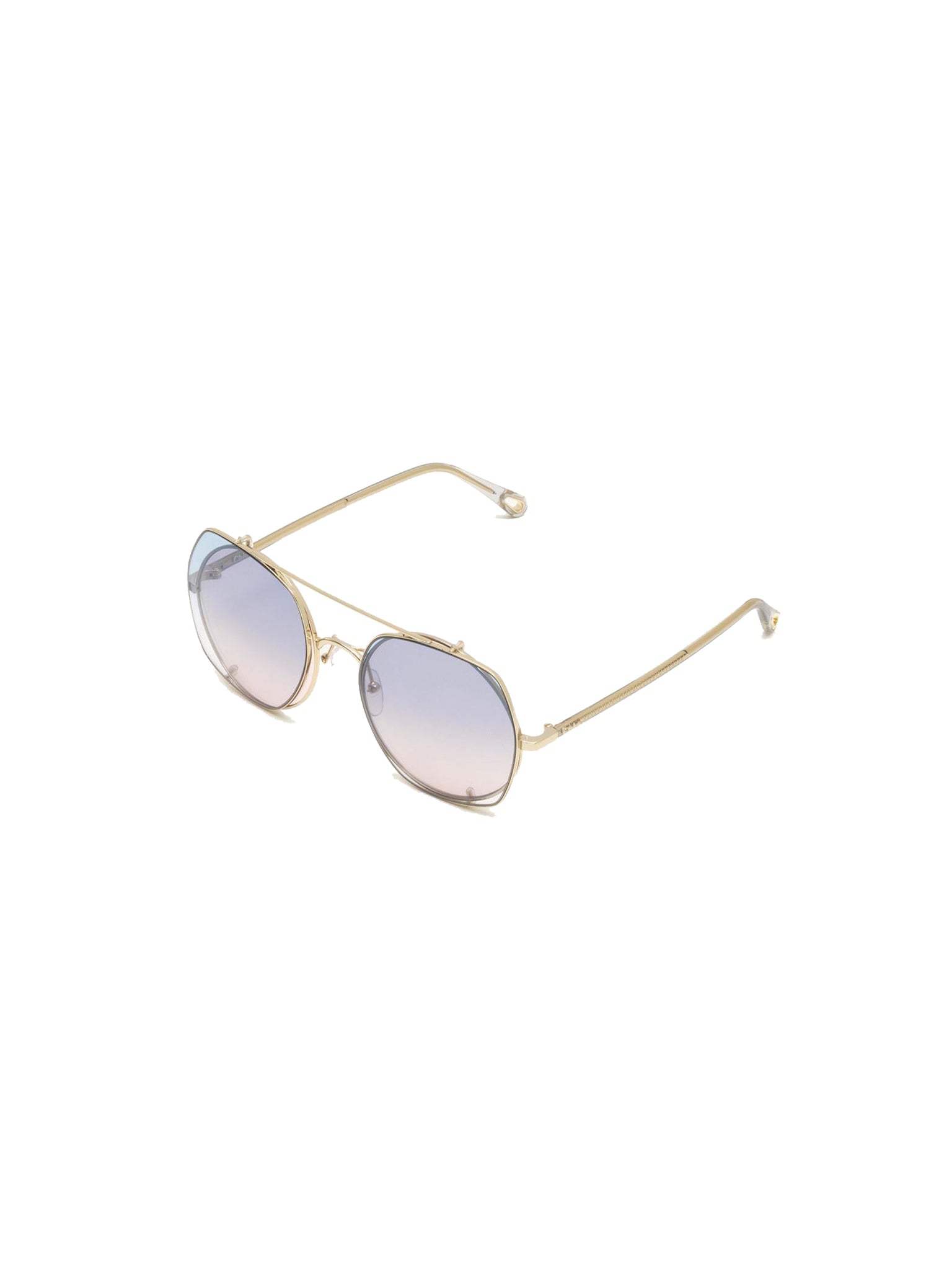 Lunettes de soleil Demi - Light Pink & Grad Blue