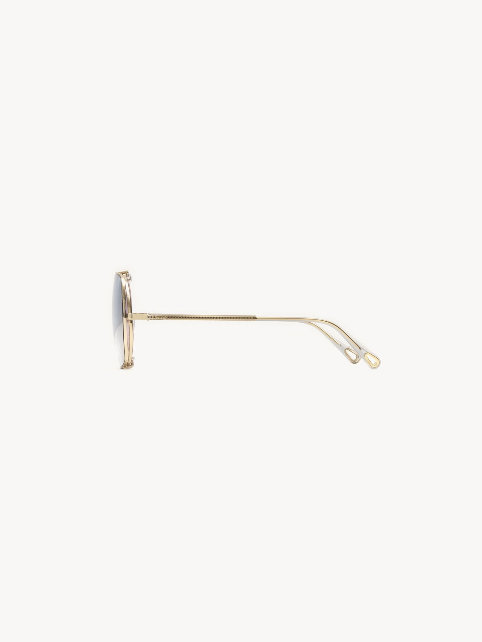 Lunettes de soleil Demi - Light Pink & Grad Blue
