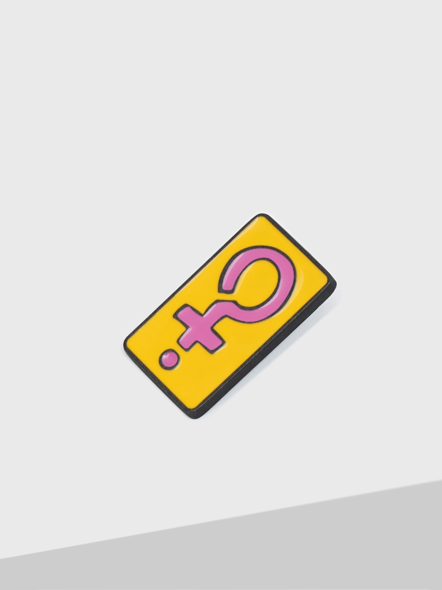 Broche et épingle Franckie rectangle - Multicolor