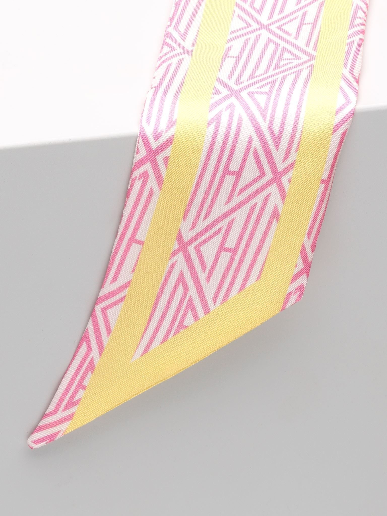 Foulard Charlie en soie - Crocus Lilac