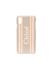 Coque iPhone X en cuir - Pastel Grey