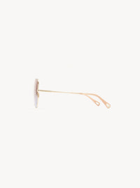 Lunettes de soleil carrées Joni - Coral & Turquoise