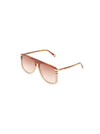 Lunettes de soleil West - Havana & Peach