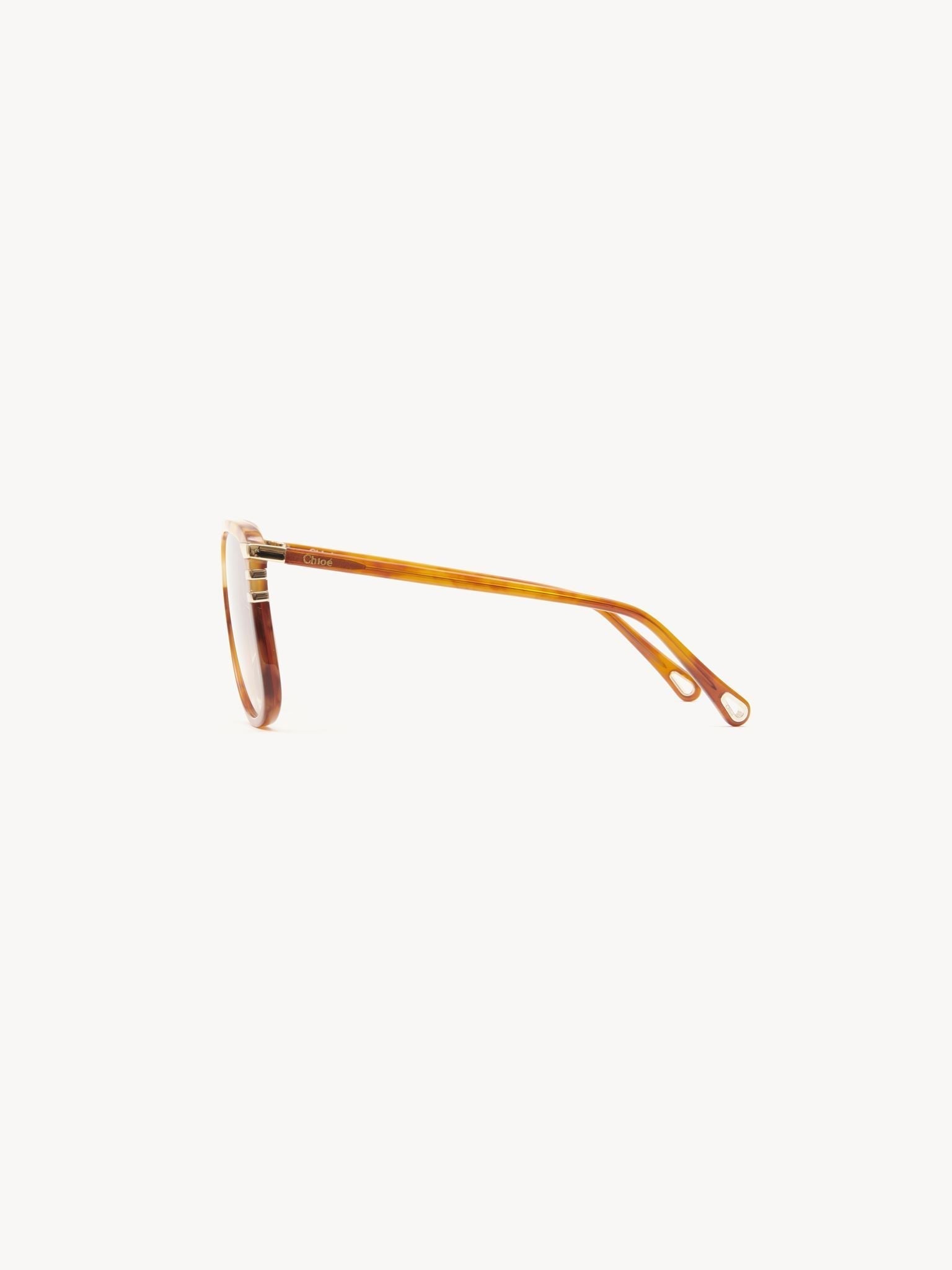 Lunettes de soleil West - Havana Patchwork