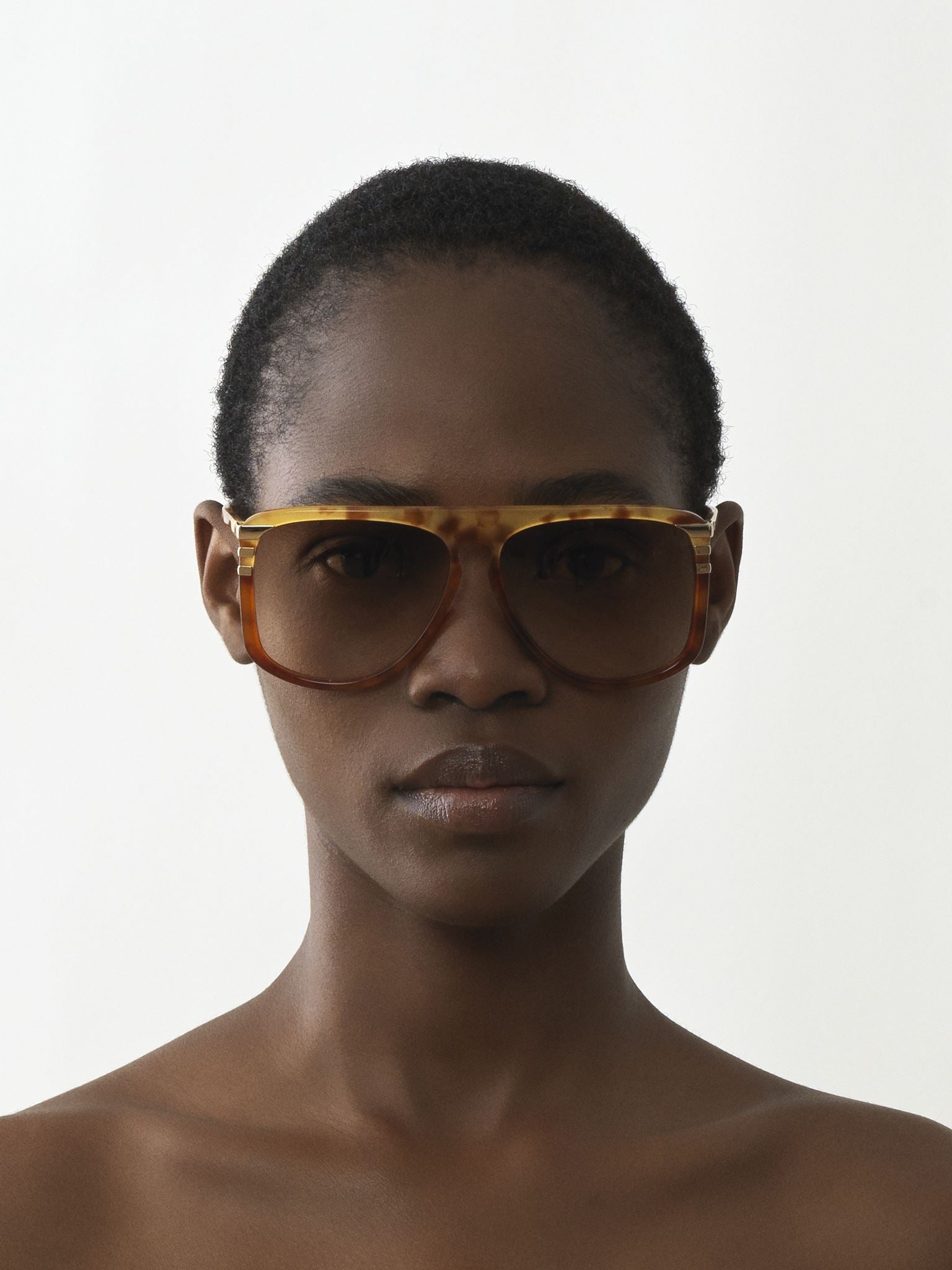 Lunettes de soleil West - Havana Patchwork