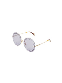 Lunettes de soleil Ysé rondes - Blue