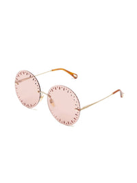 Lunettes de soleil Ysé rondes - Pink