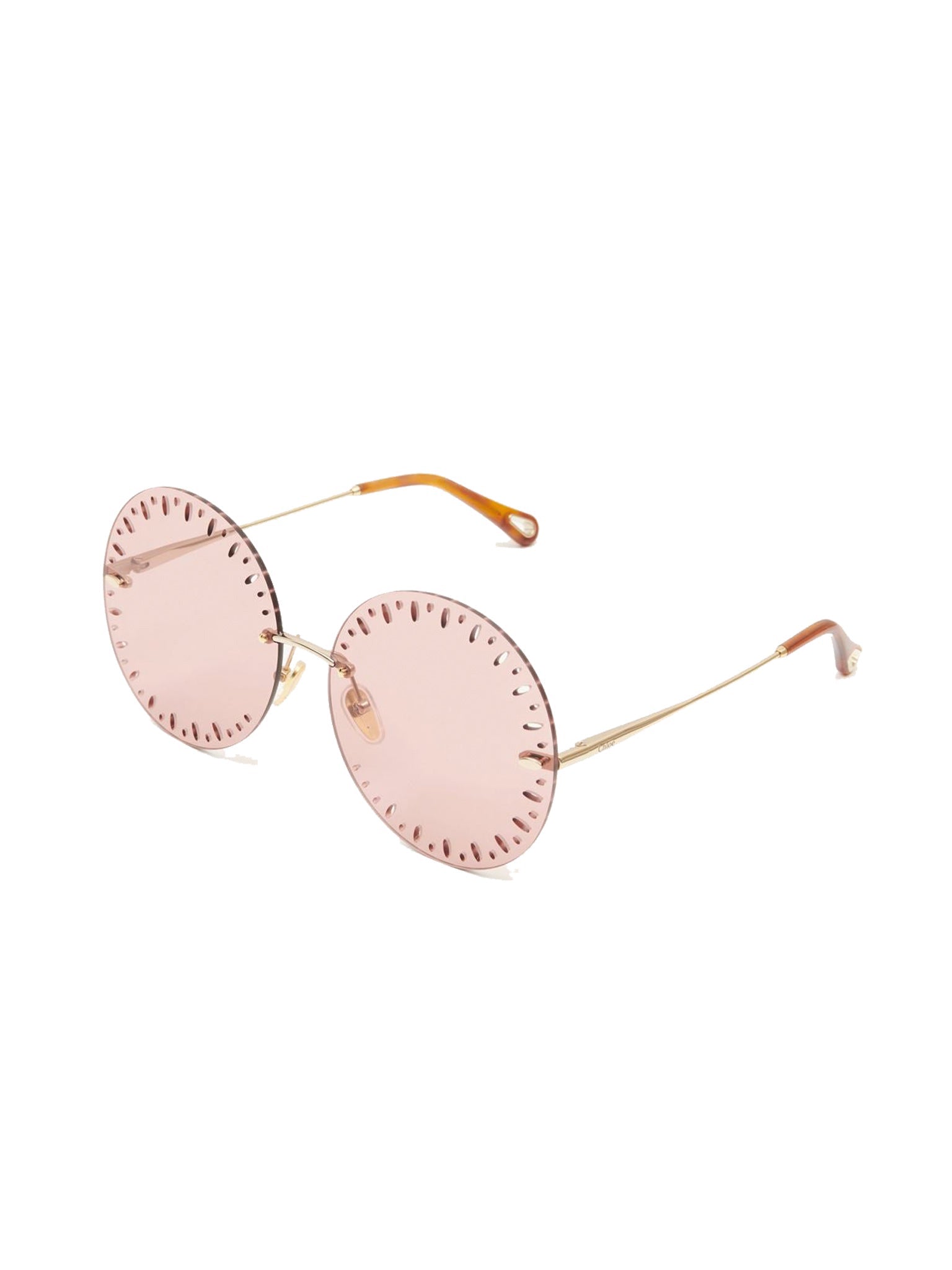 Lunettes de soleil Ysé rondes - Pink