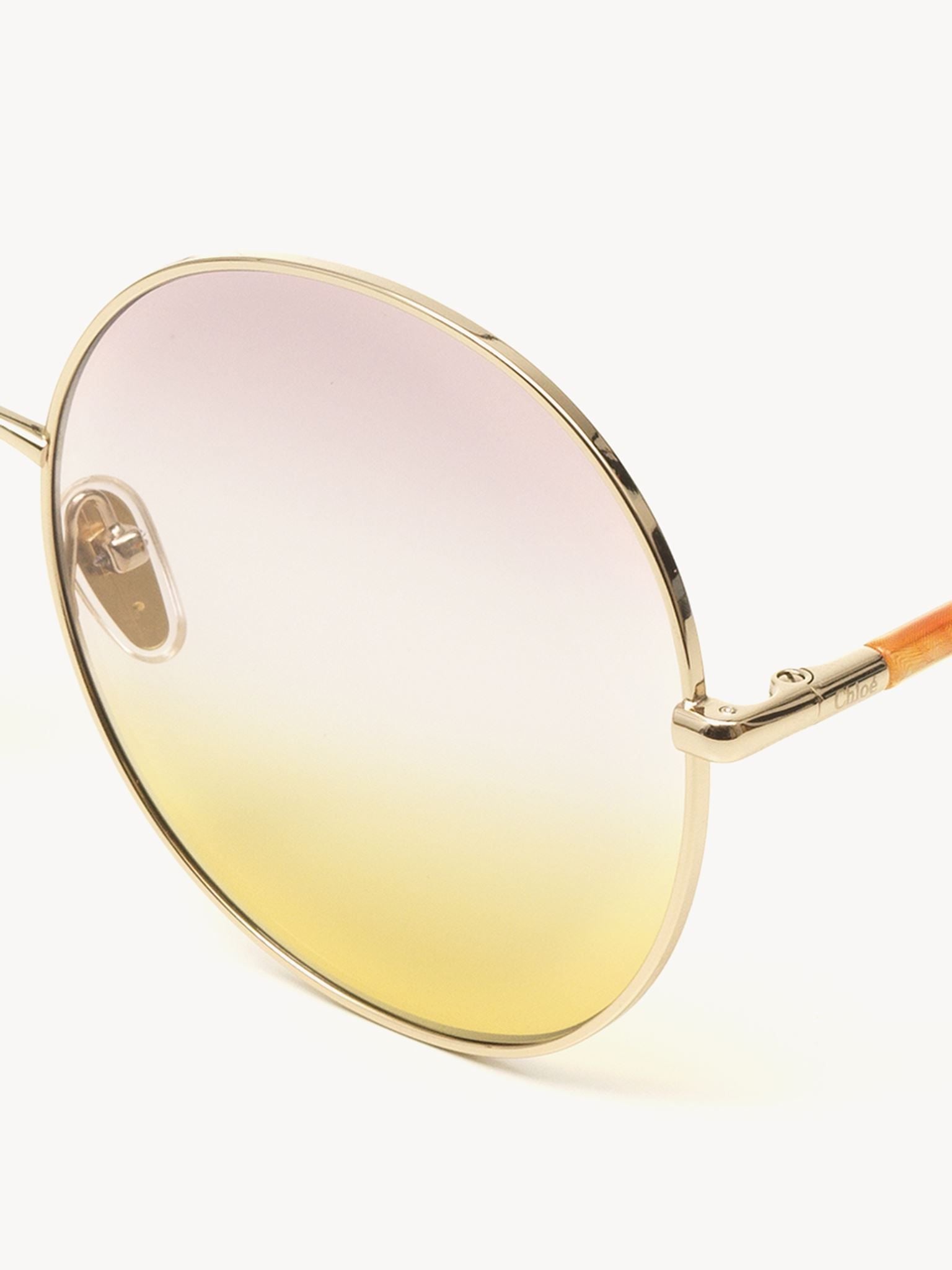 Lunettes de soleil rondes Ulys - Wine To Yellow