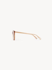 Lunettes de soleil carrées Esther - Pêche