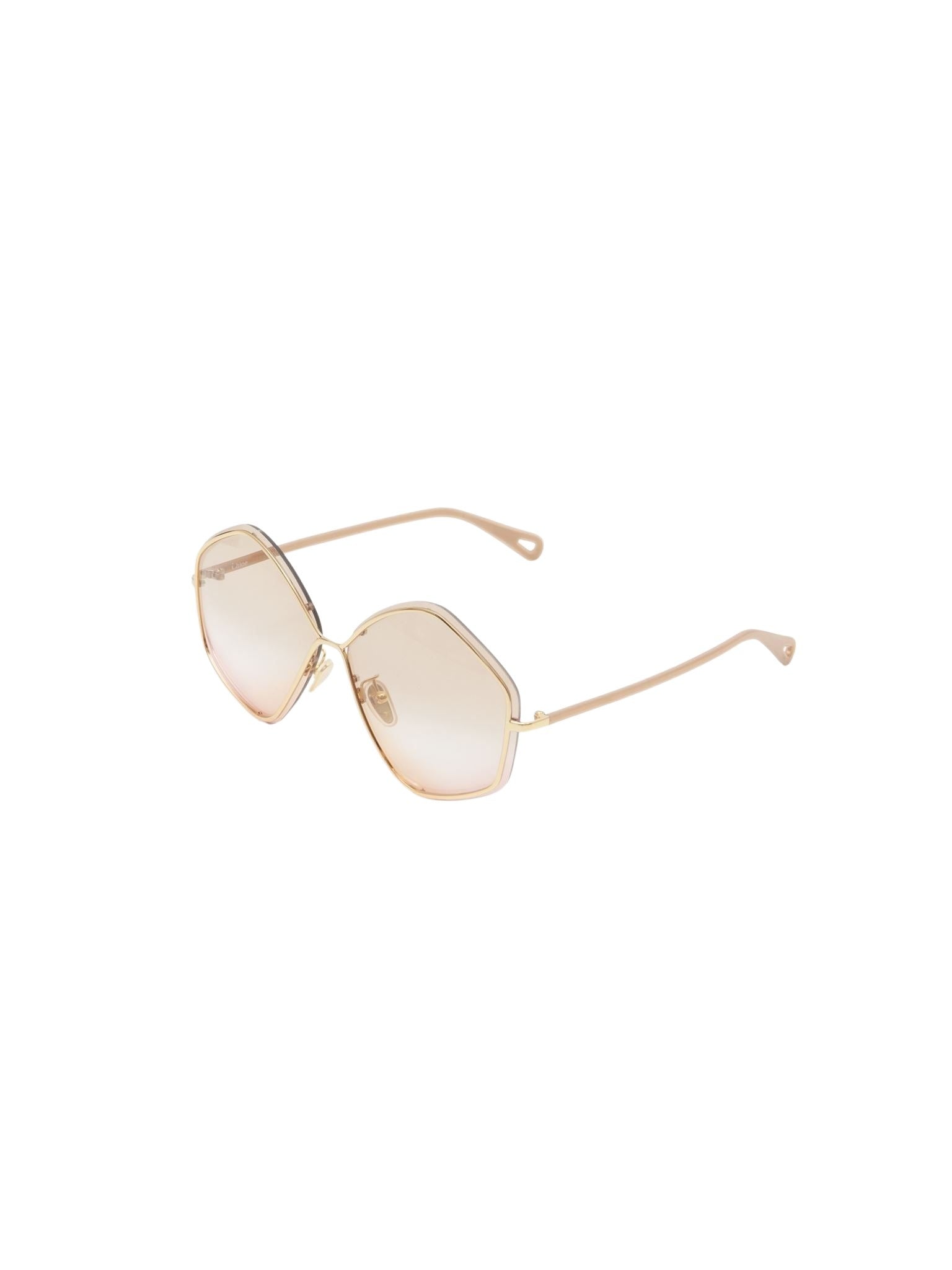 Lunettes de soleil Lahya - Gold & Brown Rose Sand