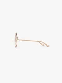 Lunettes de soleil Lahya - Gold & Brown Rose Sand