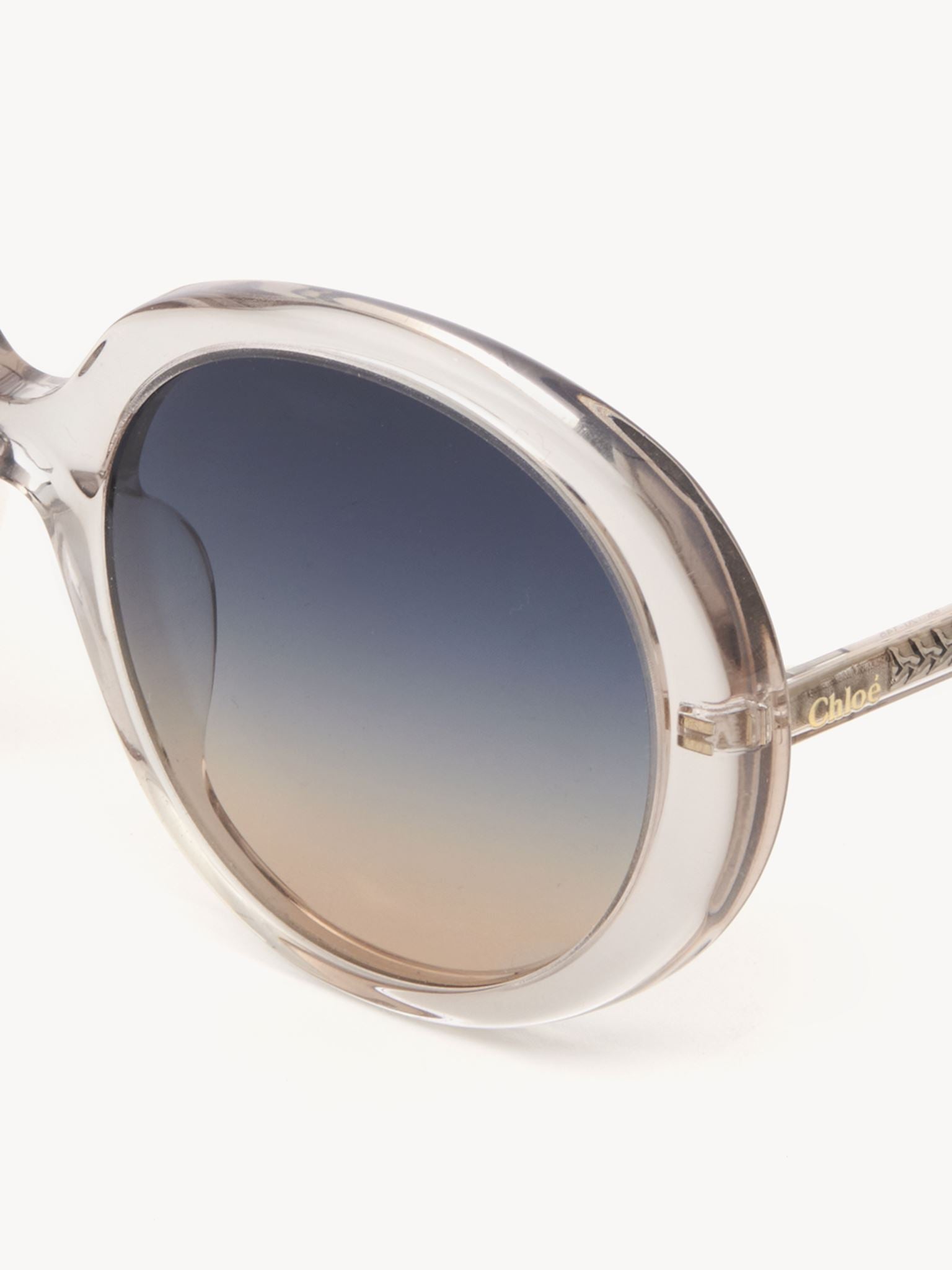 Lunettes de soleil Esther - Light Pink Grad Blue