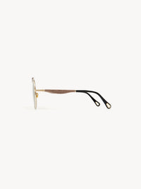 Lunettes de soleil pilotes Melia - Gradient Green & Brown