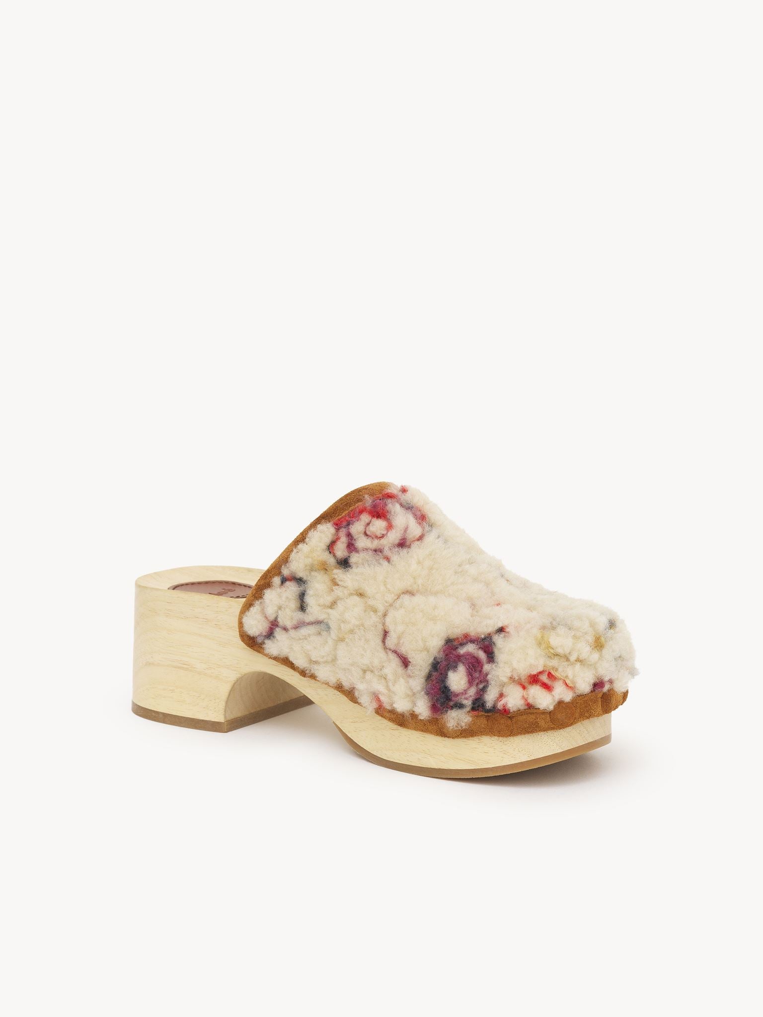 Sabots Joy en cuir - Multicolor Blanc