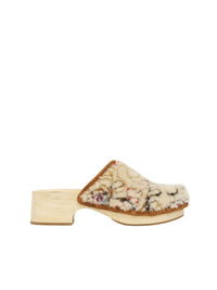 Sabots Joy en cuir - Multicolor Blanc