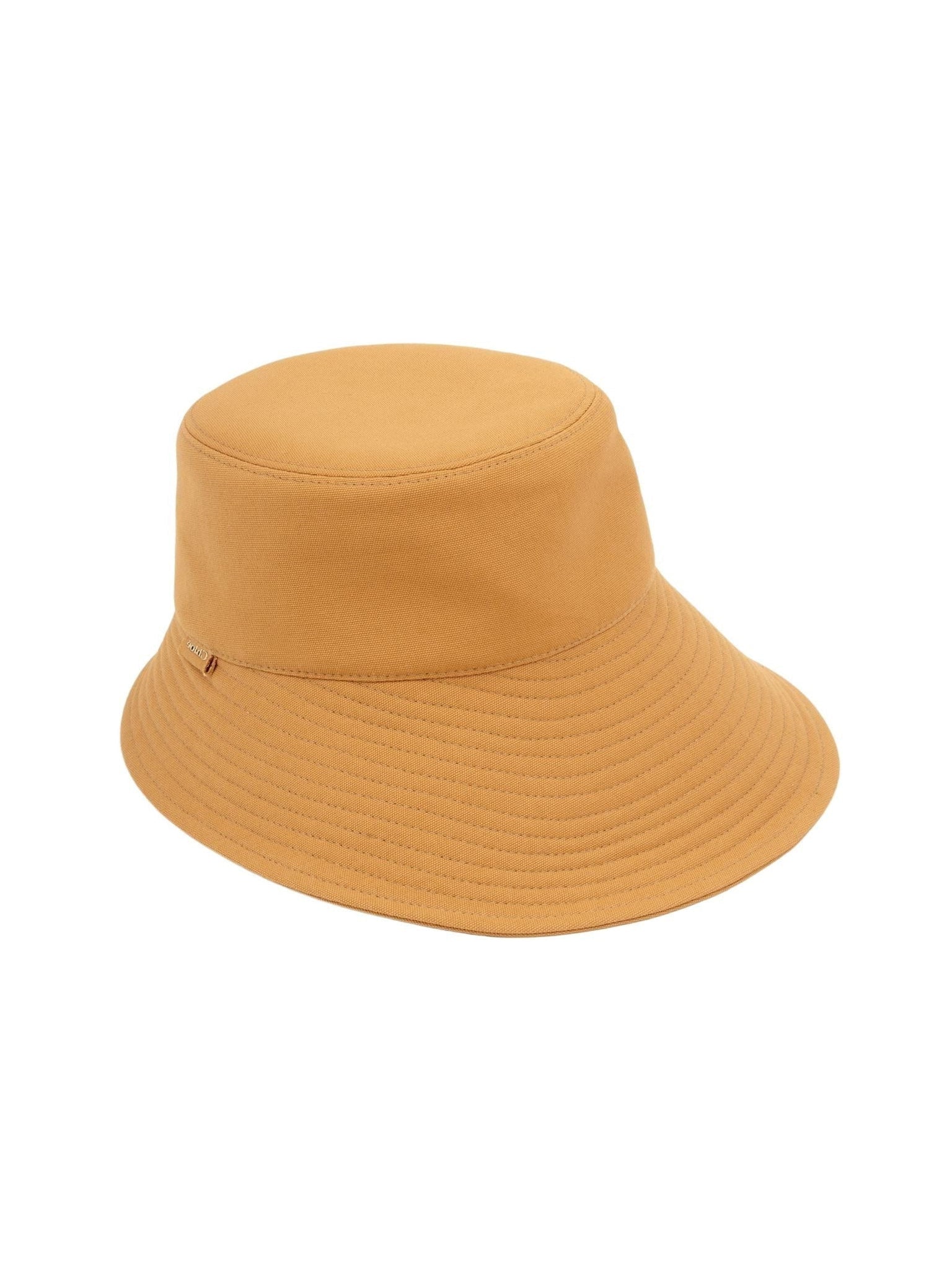 Chapeau Bob à bord surpiqué - Brown