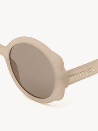 Lunettes de soleil rondes Mirtha - Light Rose
