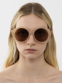 Lunettes de soleil rondes Mirtha - Light Rose