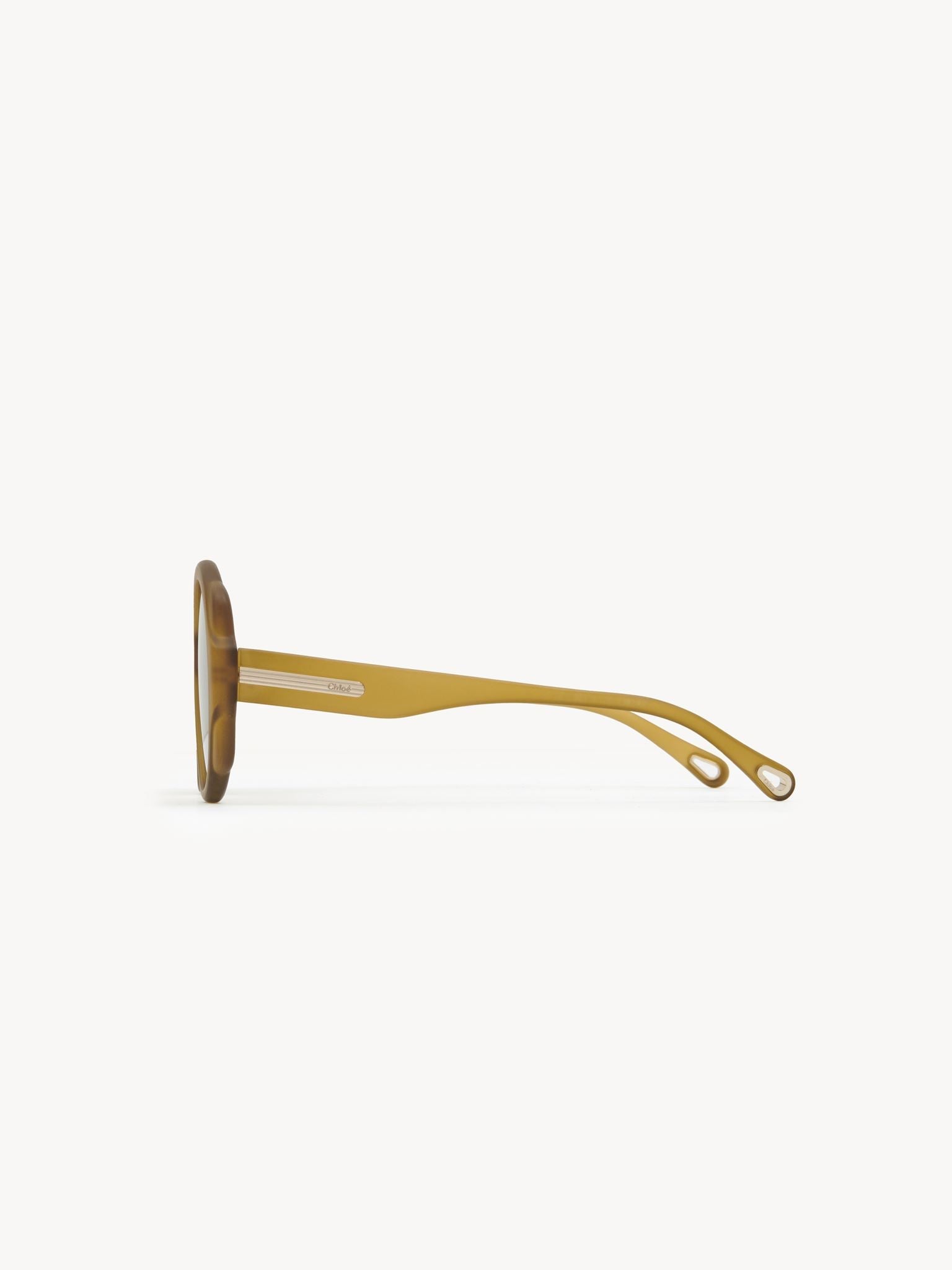 Lunettes de soleil rondes Mirtha - Moutarde