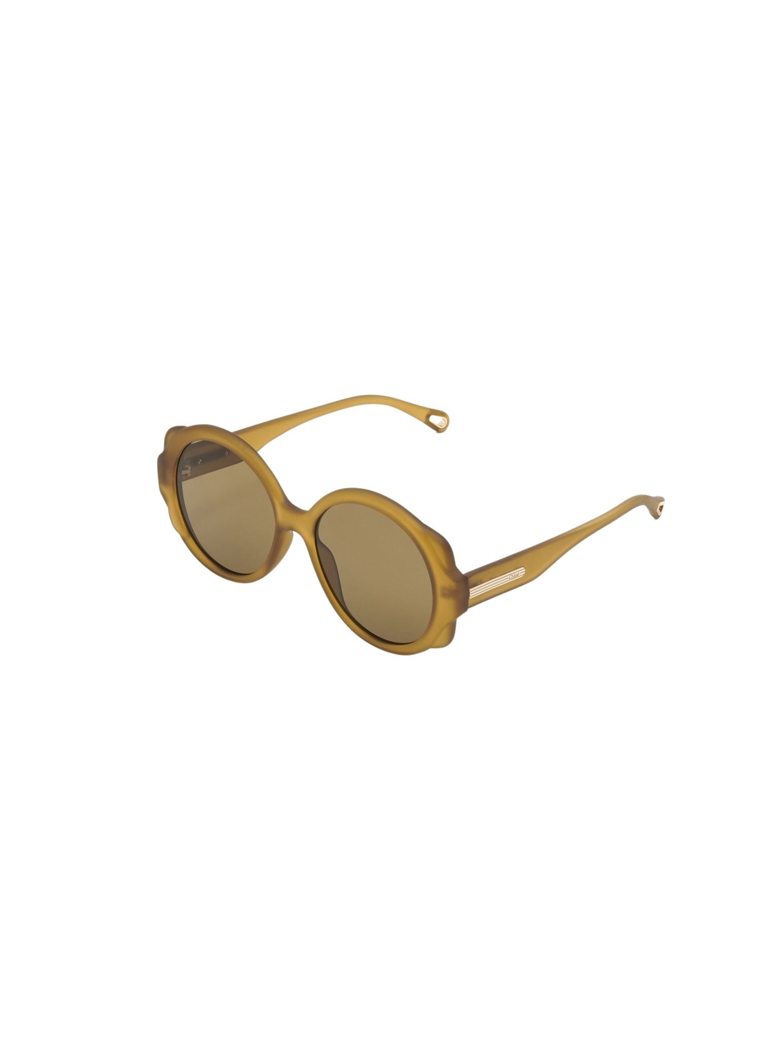 Lunettes de soleil rondes Mirtha - Moutarde