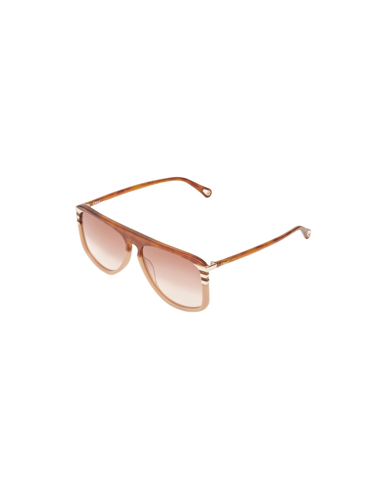 Lunettes de soleil West Petite - Havana & Peach