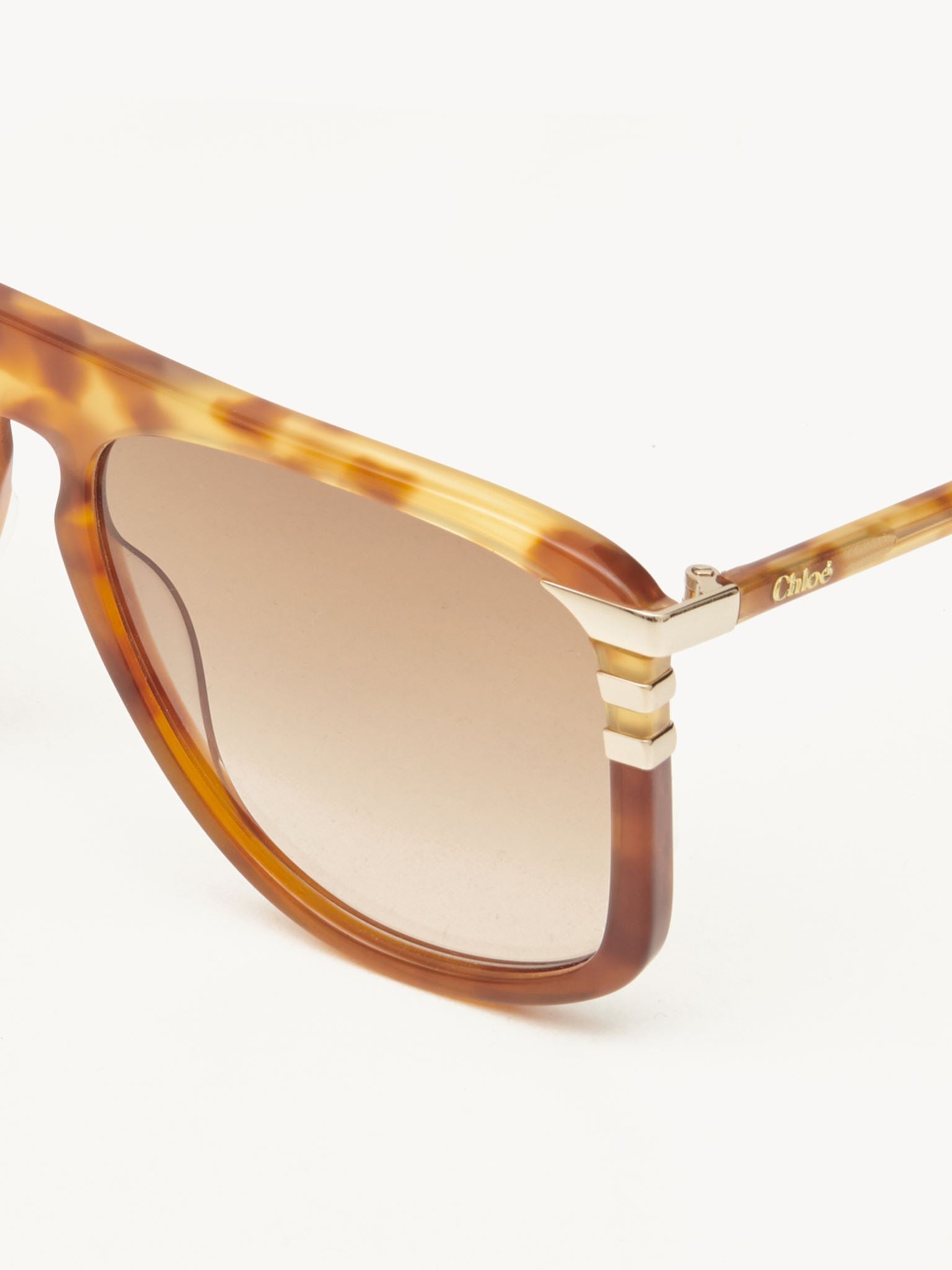 Lunettes de soleil West Petite - Havana Patchwork
